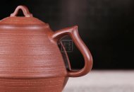 《樸雅》宜興紫砂壺原紅降坡泥全手工純手工茶壺茶具創新壺