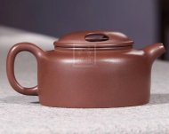 《牛蓋蓮子》宜興紫砂壺高級工藝美術師手工拼紫泥牛蓋蓮子茶壺茶具