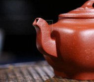 《方圓靜思》宜興紫砂壺工藝美術(shù)師手工金降破泡茶壺茶具