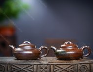 獨家首發，品名：線圓。泥料：極品紫泥（