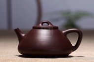 《子冶石瓢》紫砂壺宜興實力派名家手工泡茶壺石瓢茶具紫泥茶壺