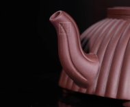 《獅韻》宜興紫砂壺名師工藝美術師手工底槽青金絲西施泡茶壺