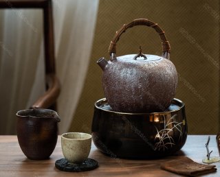 心經(jīng)歸隱提梁煮水壺 心經(jīng)歸隱提梁煮水壺