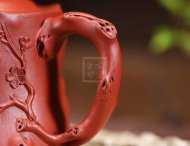 《梅樁》宜興市紫砂壺大紅袍全手工高級工藝美術(shù)師制作梅樁茶具套壺