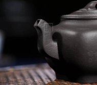 《靜思》純手工紫砂壺工藝美術(shù)師全手工宜興金降破還原燒茶壺名家花器