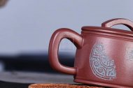 《漢瓦》宜興紫砂壺中國工藝美術大師手工茶壺漢瓦老師紫泥壺