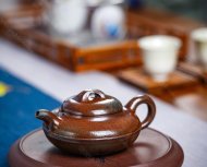 獨家首發，品名：線圓。泥料：極品紫泥（