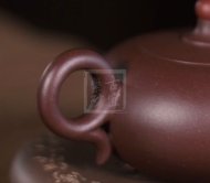 《一粒珠》宜興一粒珠紫砂工藝美術(shù)師手工紫泥泡茶壺套壺