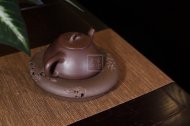 《子冶石瓢》宜興紫砂壺石瓢助理工藝美術師手工紫砂壺紫泥泡茶壺茶具