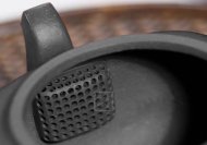 《靜思》純手工紫砂壺工藝美術(shù)師全手工宜興金降破還原燒茶壺名家花器