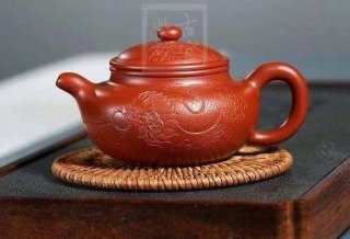 《盤龍仿古》宜興紫砂壺實力派名家手工珍稀大紅袍泡茶壺禮品仿古 《盤龍仿古》宜興紫砂壺實力派名家手工珍稀大紅袍泡茶壺禮品仿古