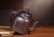 《柴燒龍騰盛世》宜興紫砂壺宮燈高級工藝美術師手工黃龍山底槽青壺家用高級工藝美術師茶壺套裝精品