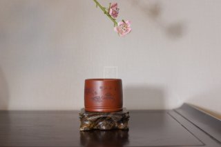 《宜興紫砂品茗小茶杯主人杯醉江南》宜興紫砂茶壺大紅袍 《宜興紫砂品茗小茶杯主人杯醉江南》宜興紫砂茶壺大紅袍