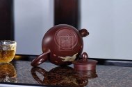 《美人肩》宜興紫砂壺實力派名家純手工美人肩紫朱泥紫砂茶壺