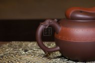 《雙色神龍》宜興紫砂壺名家工藝美術師純手工紫泥泡茶壺茶具套裝