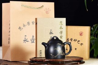 《秦權》宜興紫砂壺全手工工藝美術師茶具純泡茶壺稀有烏金泥秦權 《秦權》宜興紫砂壺全手工工藝美術師茶具純泡茶壺稀有烏金泥秦權