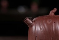 《年輪》宜興紫砂壺老師全手工工藝美術師茶壺具紫泥壺