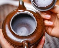 獨家首發，品名：線圓。泥料：極品紫泥（