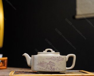 美壺推薦！品名：四方玉鎖作者：工藝美術(shù)