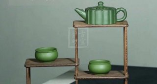 《龍把葵菱》宜興紫砂壺壺老師珍稀民國(guó)綠助理工藝美術(shù)師手工茶壺 《龍把葵菱》宜興紫砂壺壺老師珍稀民國(guó)綠助理工藝美術(shù)師手工茶壺