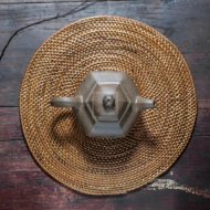 《六方掇球》宜興紫砂壺研究員級高級工藝美術(shù)師純手工青段掇球泡茶壺茶壺茶具