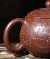 《荷韻西施》宜興實(shí)力派名家手工紫砂壺西施全手工紫泥泡茶壺