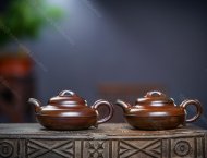 獨家首發，品名：線圓。泥料：極品紫泥（