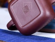 《混方壺》宜興紫砂壺高級(jí)工藝美術(shù)師純手工全紫茄泥方器泡茶壺茶具