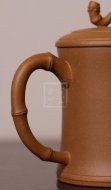 《繁花似景竹節蓋杯》經典紫砂壺宜興全手工泡茶壺茶具降坡泥