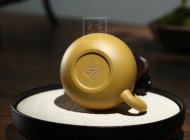 《西施套組》宜興紫砂壺工藝美術師純手工黃金段西施茶壺紫砂茶具