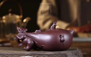 《五子登科》宜興紫砂壺工藝美術(shù)師手工刻繪茶壺茶具紫泥 《五子登科》宜興紫砂壺工藝美術(shù)師手工刻繪茶壺茶具紫泥