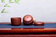 《紫砂快客杯旅行裝迷你款》經典器型紫砂紫泥古樸典雅