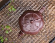 《荷趣》宜興紫砂壺助理工藝美術師手工茶壺茶具紫泥