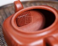 《方圓靜思》宜興紫砂壺工藝美術(shù)師手工金降破泡茶壺茶具