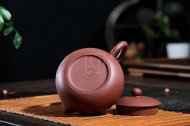 《泥繪西施》功夫茶具茶壺宜興名家手工紫砂壺優質降坡泥西施