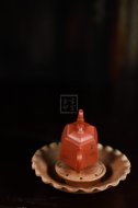 《六方錦華》經典紫砂壺六方宜興全手工工藝美術師泡茶壺茶具朱泥