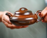 獨家首發，品名：線圓。泥料：極品紫泥（