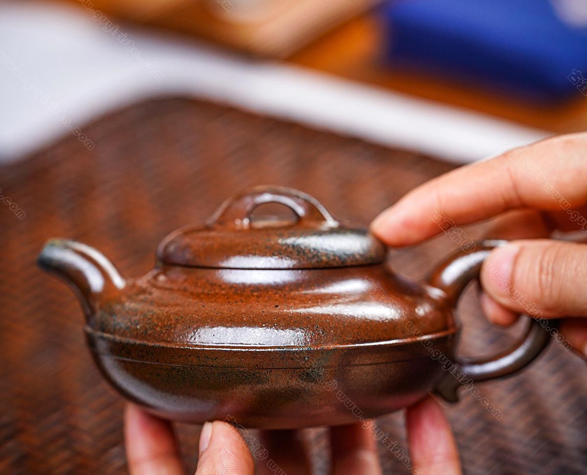 獨家首發，品名：線圓。泥料：極品紫泥（