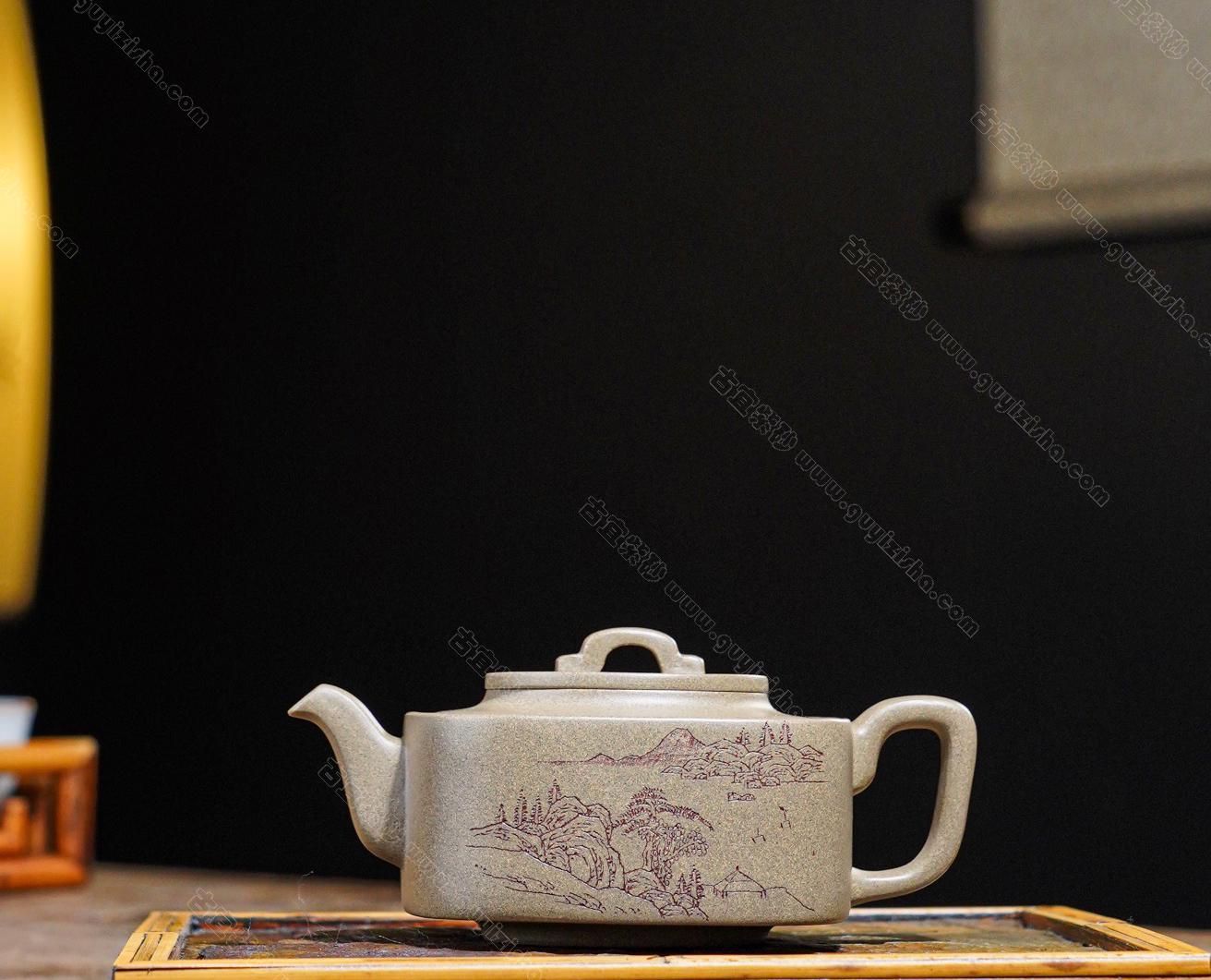 美壺推薦！品名：四方玉鎖作者：工藝美術